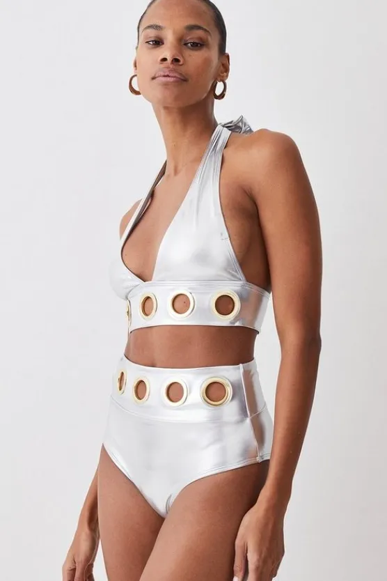 Karen Millen Bikini silver Online