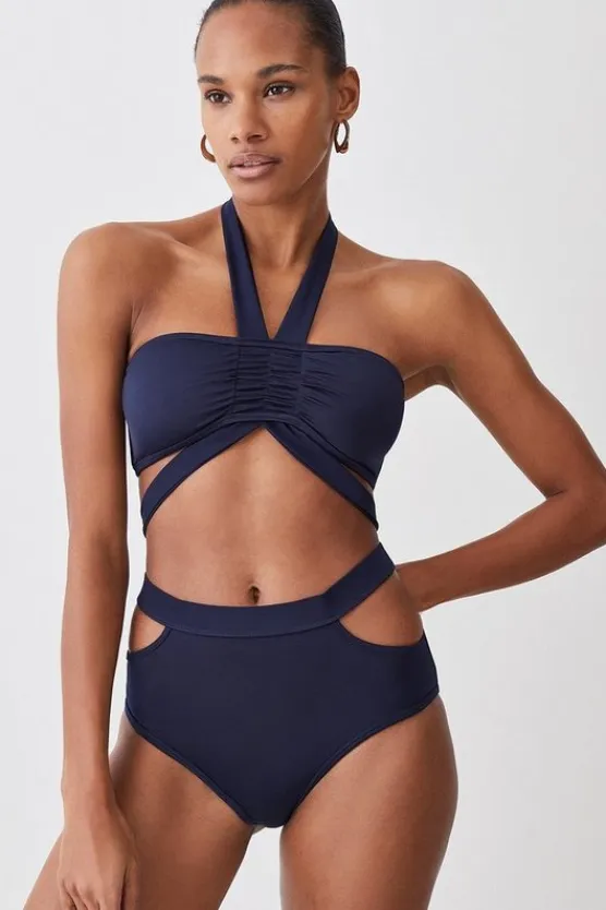 Karen Millen Bikini navy New