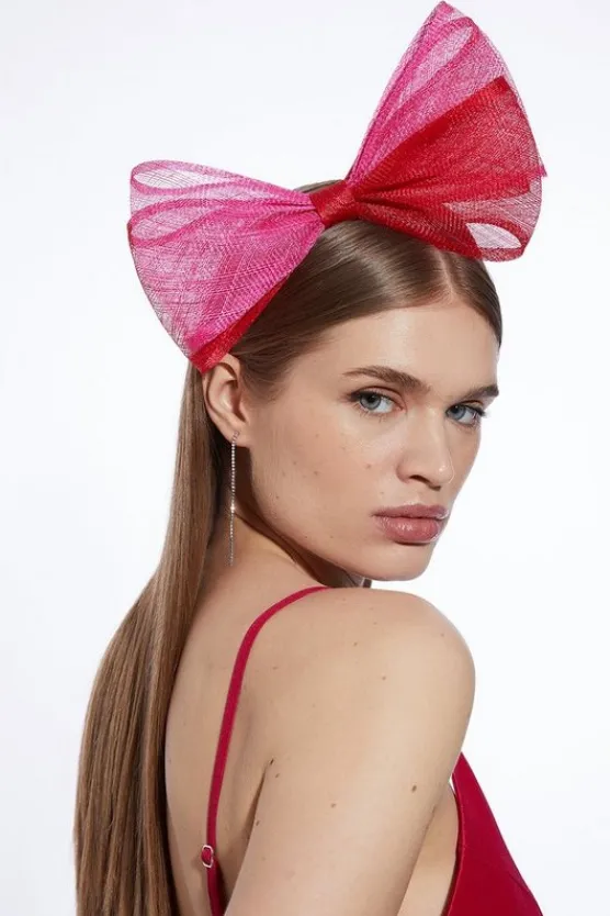 Karen Millen Bow Headband multi Discount