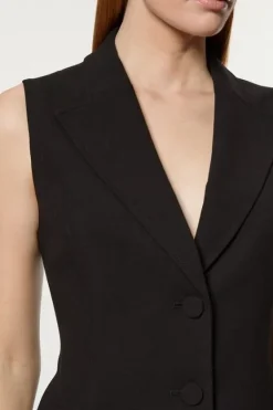 Karen Millen Compact Stretch Essential Co-ord black Hot