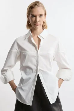 Karen Millen Formal Tailored Collared Shirt white Online