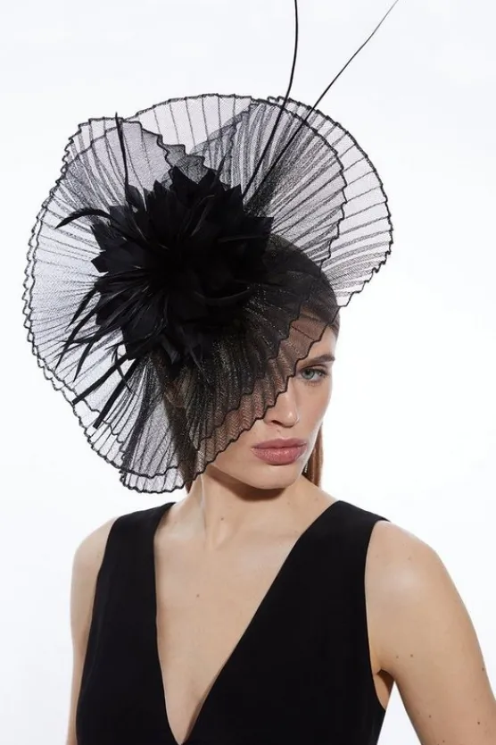 Karen Millen Mesh Detail Fascinator Discount