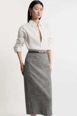 Karen Millen Textured Tailored Suit Set mono Discount