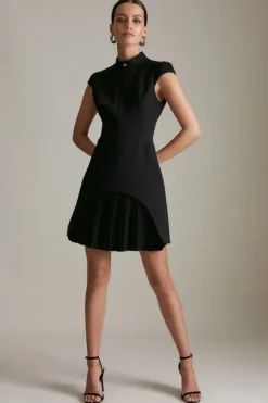 Karen Millen Petite Military Tailored Dress black Online