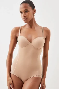 Karen Millen Super Control Bodysuit nude Outlet