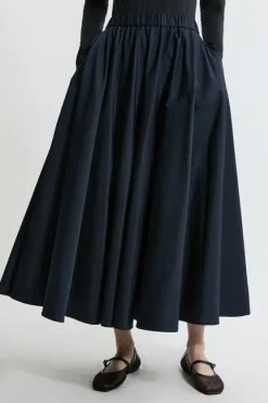 Karen Millen Tailored Full Maxi Skirt navy Fashion