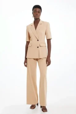 Karen Millen Tailored Suit camel Clearance