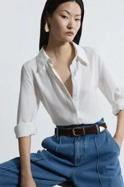Karen Millen Wide Suede Belt chocbrown Fashion