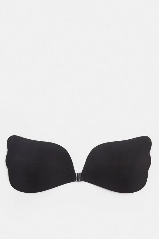 Karen Millen Wing Shape Gel Backed Invisible Bra black Discount